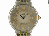 Cartier Must 21 Stahl/Gelbgold Vintage 28mm