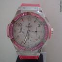 Hublot TUTTi FRUTTi STEEL PiNK BAGUETTE BEZEL 41 mm