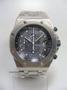 Audemars Piguet Off Shore chronographe full steel/complet acier cadran bleu/bleu dial