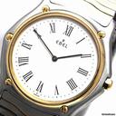 Ebel "Classic Wave", medium, Stahl/Gold
