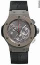 Hublot Big Bang Titanium Case Black Leather Strap Chronograph Mens Watch 320-UI-440-RX