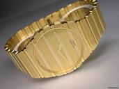 Piaget "Massive Gelbgolduhr mit Quartzwerk" 18K/750 Gelbgold