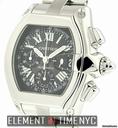 Cartier Roadster Chronograph 40mm Black Dial W62007X6