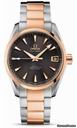 Omega Seamaster Aqua Terra Chronometer 38.5 mm Steel And Red Gold