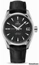 Omega Seamaster Aqua Terra Chronometer 38.5 mm Stainless Steel On Leather