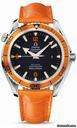 Omega Seamaster Planet Ocean Big Size Stainless Steel On Leather