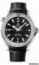 Omega Seamaster Planet Ocean Chrono 42 mm Stainless Steel On Leather
