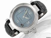 Cartier "PASHA" Edelstahl Automatik