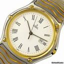 Ebel "Classic Wave", medium, Stahl/Gold