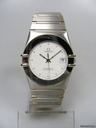 Omega Constellation grande taille or/acier cadran blanc
