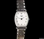 Longines La Grande Classique SS Tonneau MOP Diamond Watch [ON HOLD]