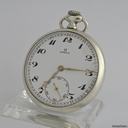 Omega silver vintage pocket watch