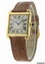 Cartier Tank Obus 18K Yellow Gold Carree Attaches