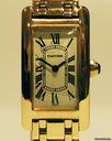 Cartier TANK AMERICAINE 18K YELLOW GOLD W26015K2