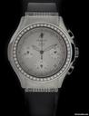 Hublot Steel Elegant Chronograph Diamond Watch 1810.444.1.054