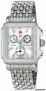 Michele Deco Day Chronograph Stainless Steel with Diamonds Ladies Watch MWW06P000116