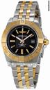 Breitling Galatic 32 Black Stainless Steel and Gold Ladies Watch C71356L2/BA12TT