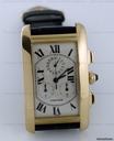 Cartier American Tank Chronograph YG