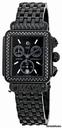 Michele Deco Noir Diamond Black IP Ladies Watch MWW06A000679