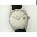 Omega Geneve steel automatic on strap.