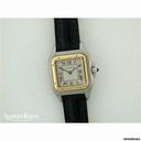 Cartier Panthere Bi-metal quartz on leather strap