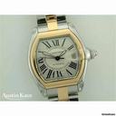 Cartier Roadster Bi-Metal automatic on bracelet