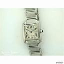 Cartier Tank Francaise steel quartz on bracelet