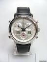 Chopard Mille Miglia chronographe rattrapante cadran silver trois compteurs