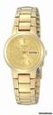 Seiko 5 Automatic Gold-tone Stainless-Steel Ladies Watch SYME46