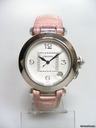 Cartier Pasha white gold/or blanc cadran silver diamants/ diamonds dial