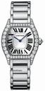 Cartier White Gold Tortue Mechanical Diamond Watch WA5072W9