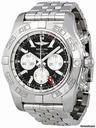 Breitling Chronomat GMT Black Dial Chronograph Automatic Mens Watch AB041012-BA69SS