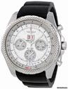 Breitling Bentley 6.75 Speed Silver Dial Chronograph Automatic Mens Watch A4436412-G679BKRD