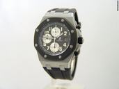 Audemars Piguet Royal Oak Offshore Chronograph Steel, Black, Never Worn.