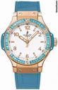 Hublot Rose Gold Big Bang Tutti Frutti Blue 361.pl.2010.lr.1907