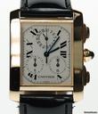 Cartier TANK FRANCAISE 18K Y/G W5000556