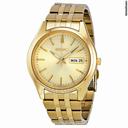 Seiko Gold-tone Stainless Steel Mens Watch SGGA18