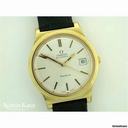 Omega Geneve gold-plated automatic on strap
