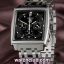 TAG Heuer Monaco 'All Steel' - Black Dial