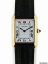 Cartier 18k yellow gold Gents Tank Classic