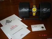 Omega Speedmaster Automatic Schumacher Edition gelb