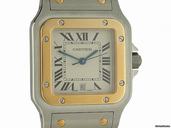 Cartier Santos Galbee GM Stahl/Gelbgold 41x30mm