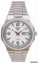 Seiko 5 Automatic White Dial Stainless Steel Mens Watch SNKK55