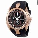 Seiko Arctura Chronograph Rose Gold-tone Mens Watch SNAD10