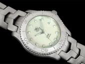 TAG Heuer Link Mens Diamond Watch, Mother of Pearl, Stainles