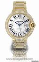 Cartier Ballon Bleu 18kt Yellow Gold Mens Watch WE9007Z3