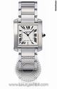 Cartier Tank Francaise Stainless Steel Mens Watch W51002Q3