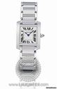 Cartier Tank Francaise Stainless Steel Ladies Watch W51008Q3