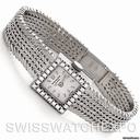 Patek Philippe Vintage Ladies 18k White Gold Diamond Watch 3293/1