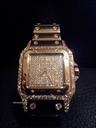 Cartier Santos Gold Brilliantbesatz